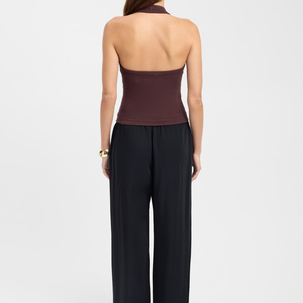 Hadley Cotton Tank in Black