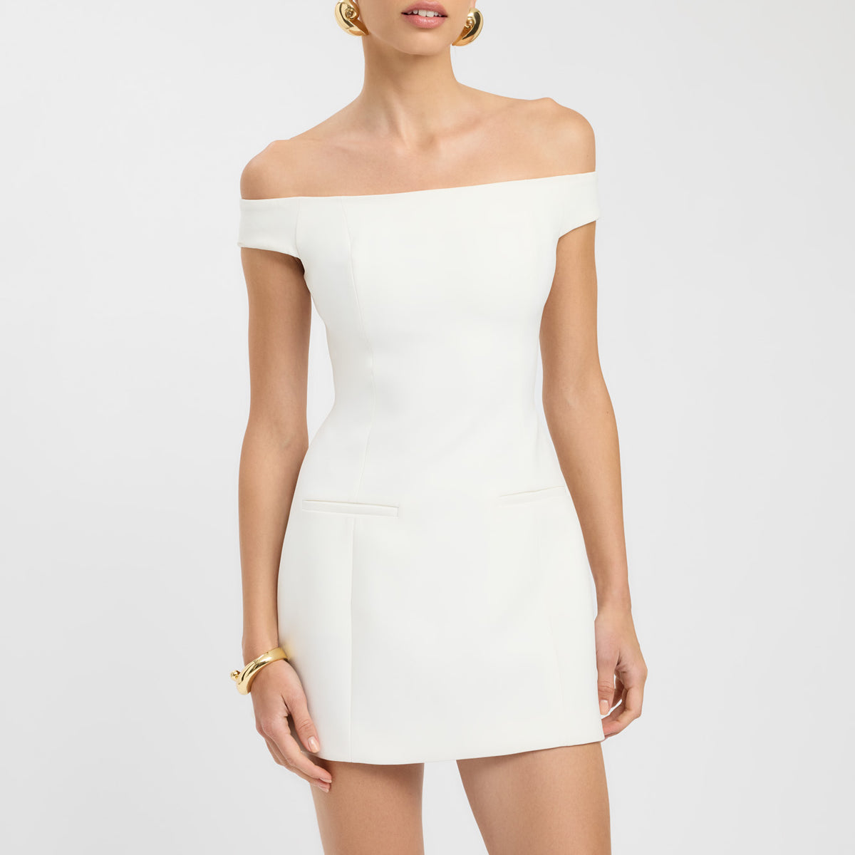 alto off shoulder mini dress Alto Off Shoulder Mini Dress – KOOKAÏ Australia