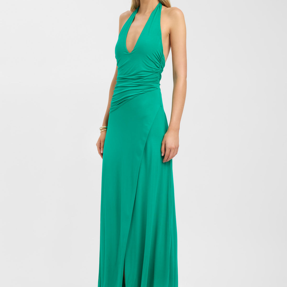 green maya dress Moss Green Bridesmaid Dress Matte Satin Size 3X