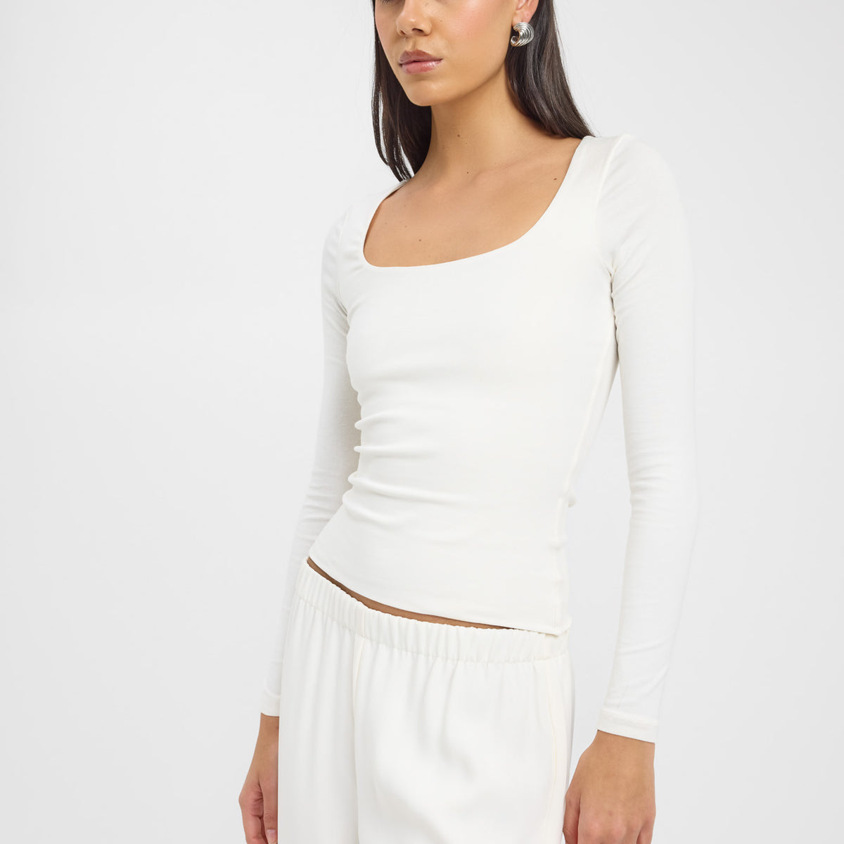 Top Kookai En Lin 100% - Couleur Rose - Taille T0 (équivaut à Du 36 Large) - Occasion Très Bon état