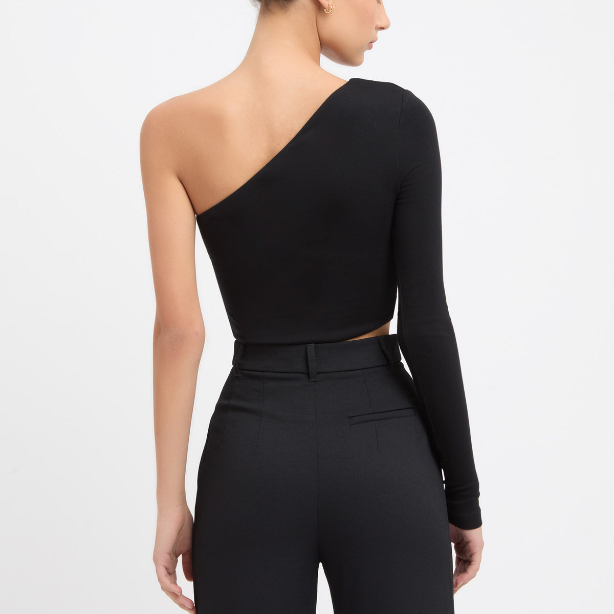 Buy Emilia One Shoulder Top Black Online KOOKAÏ Australia