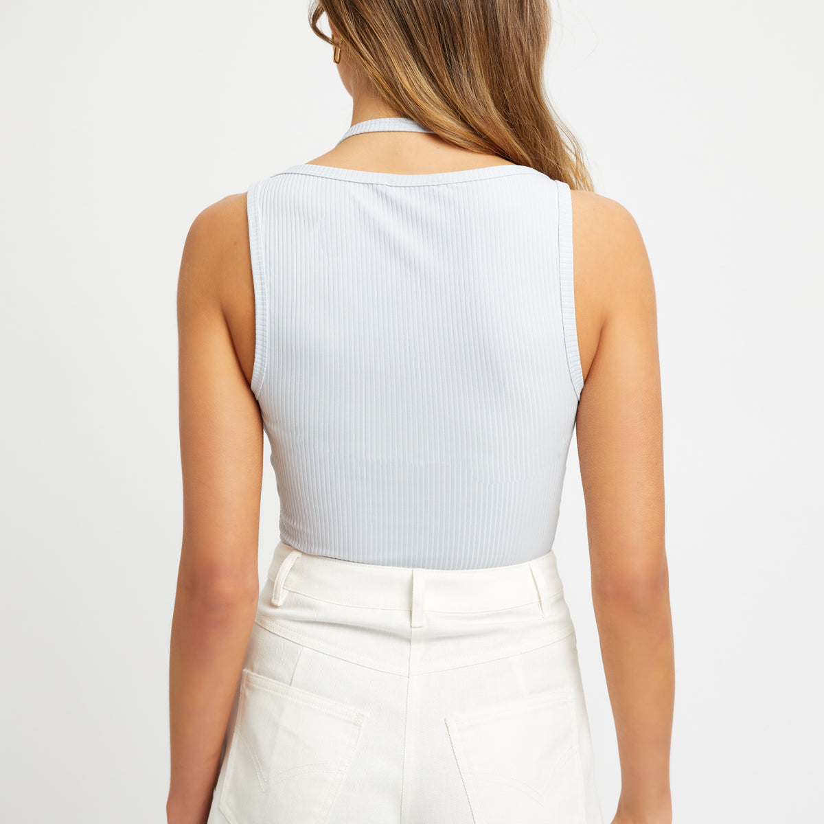 Leon Crop - White