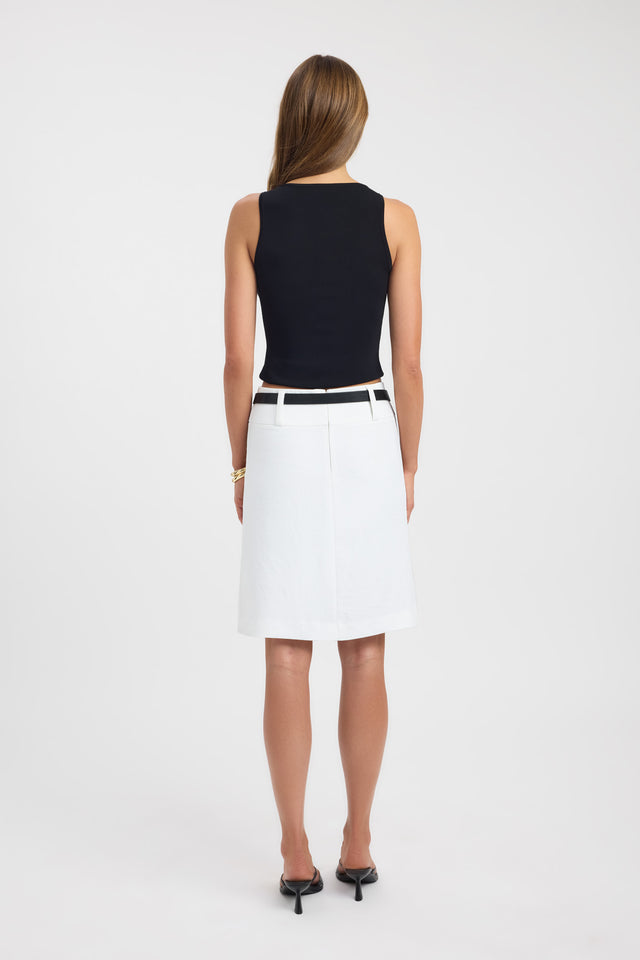 Ariel Low Rise Midi Skirt