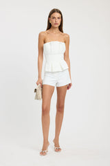 Ariel Pleat Top