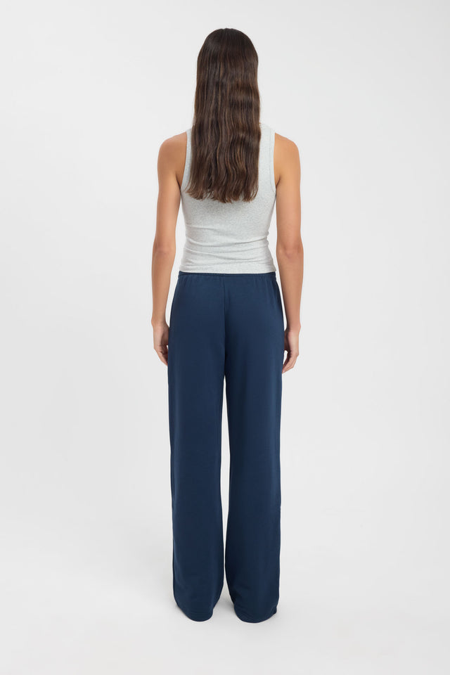 back Brushed Tate Pant Kookai Wide-leg Mid-rise womens-regular-pants 