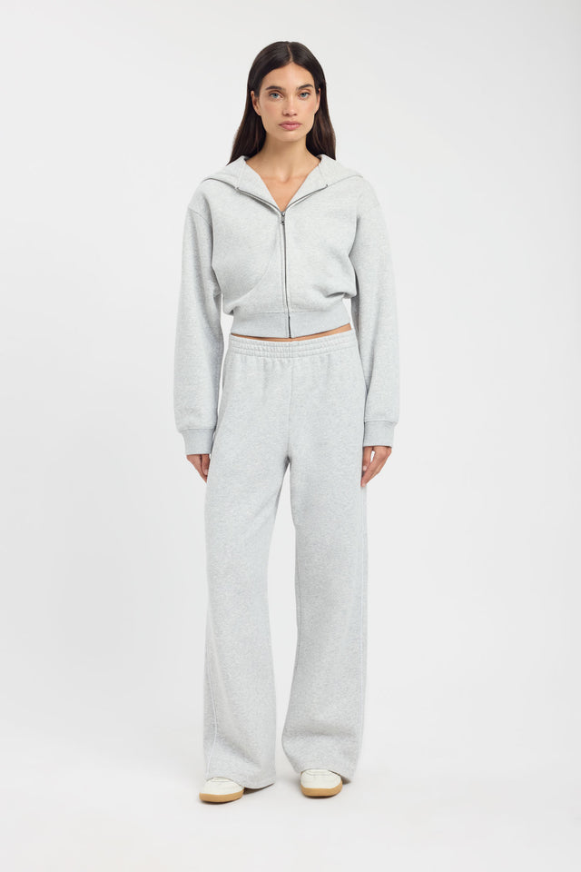 front Brushed Otis Zip Up Kookai Relaxed Long sleeve Womens-Blouse 