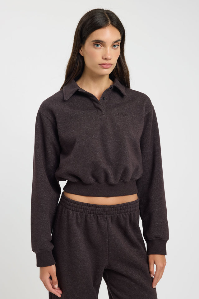 Brushed Recreation Polo Kookai Relaxed womens-jumpers 