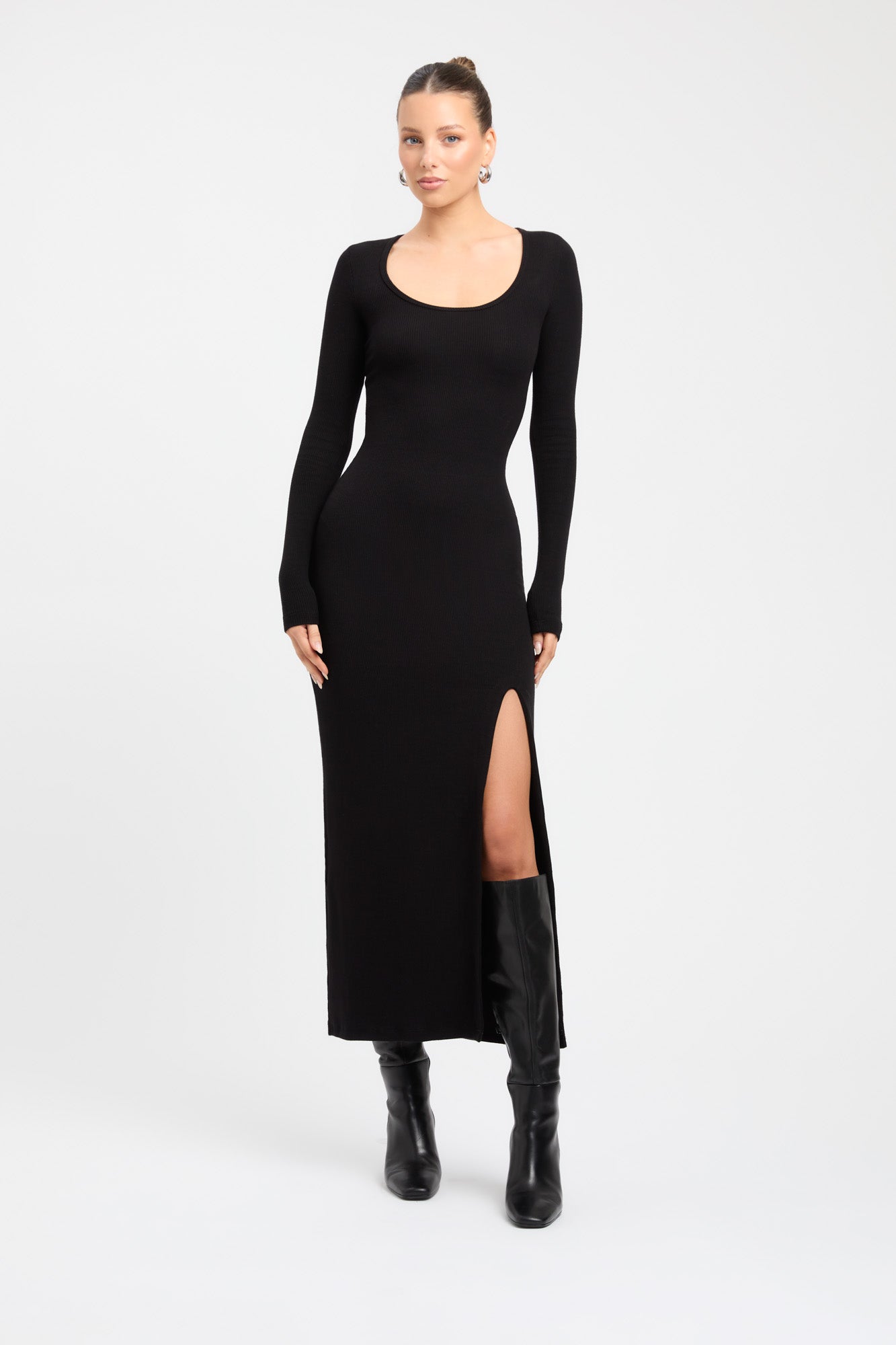 Rachel Split Dress – KOOKAÏ Australia