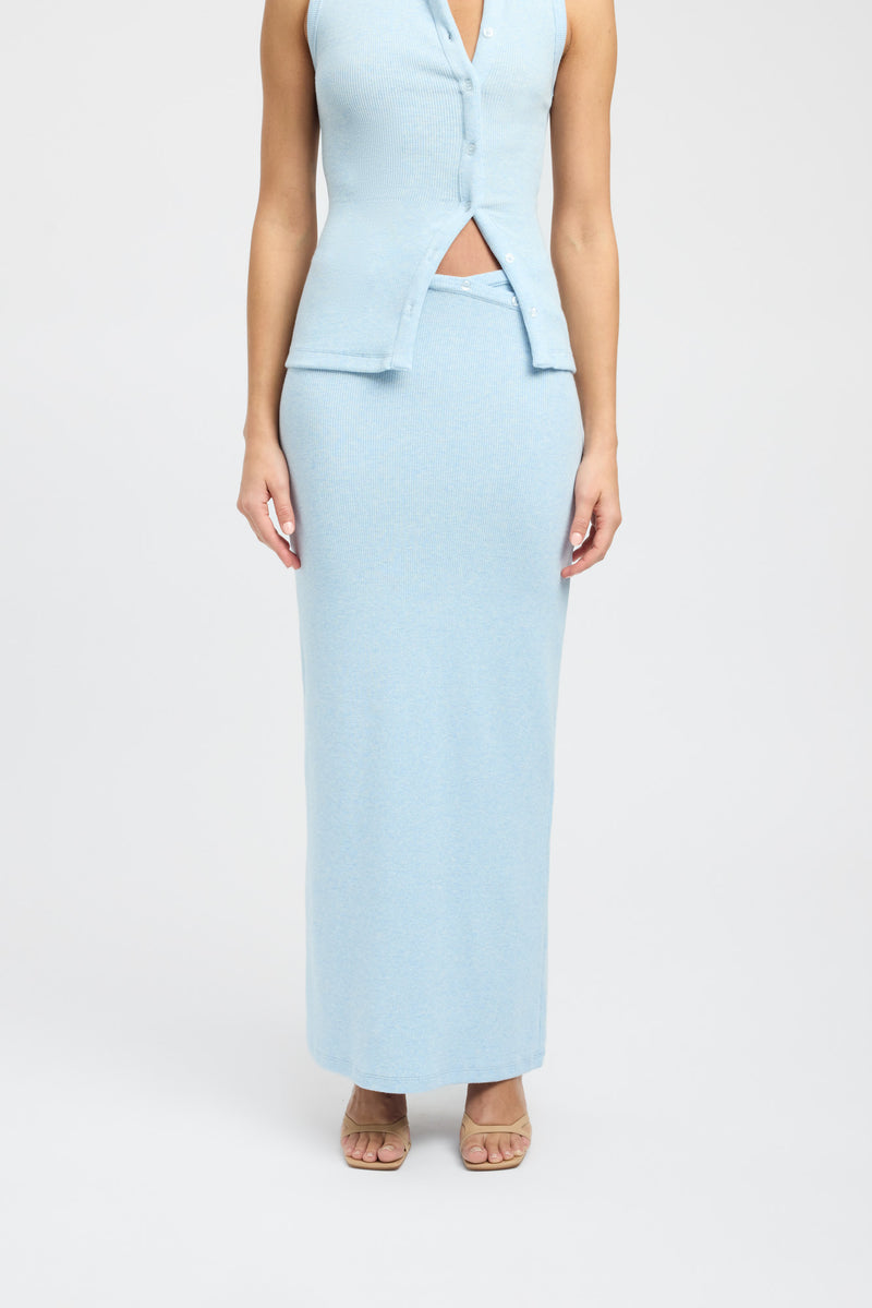 Buy Carter Maxi Skirt Baby Blue Marle Online | Australia