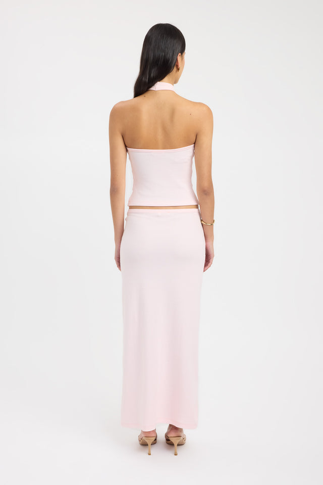 back Sulli Tank Kookai Fitted Asymmetry Sleeveless Womens-Blouse 