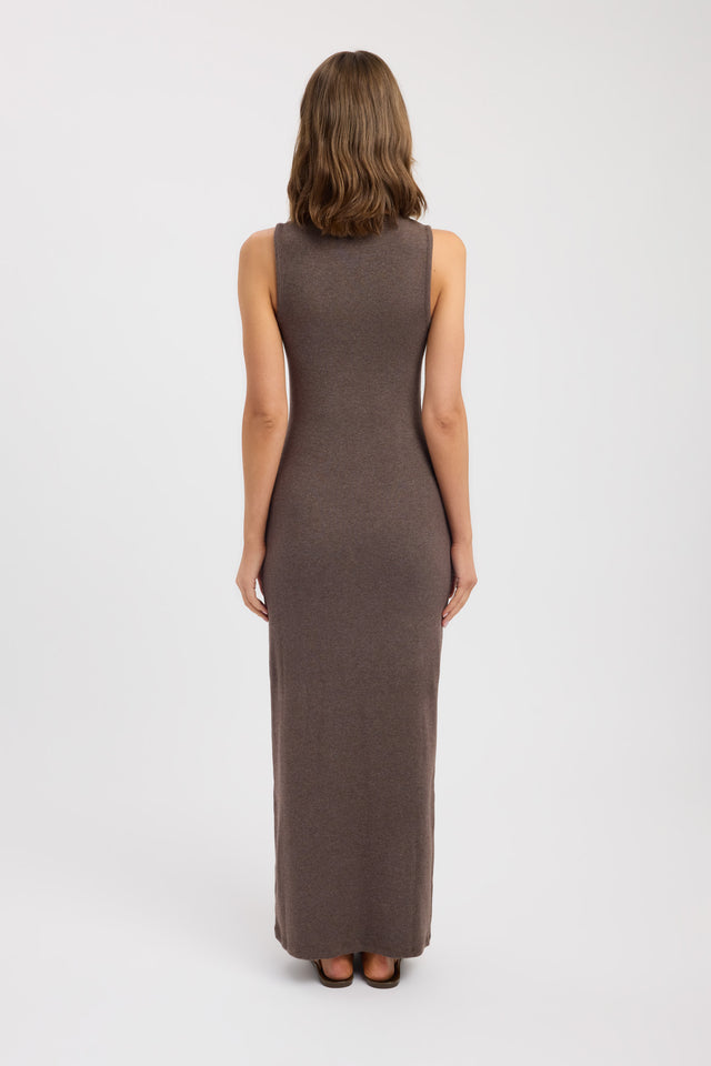 back Cammy Maxi Dress Kookai Bodycon Maxi Fitted Scoopneck womens-dresses 