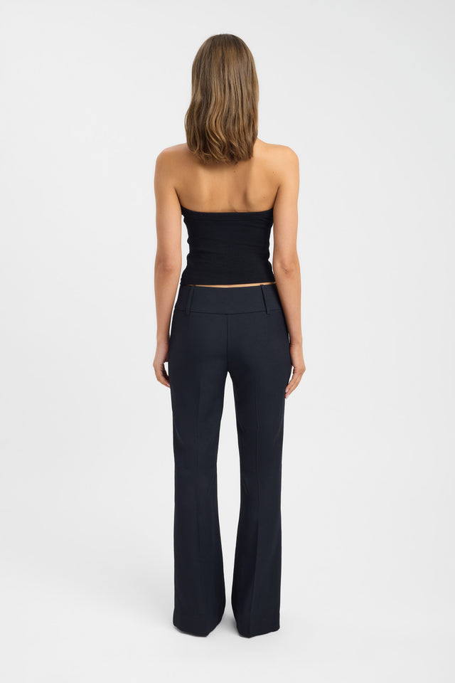 back Nala Halter Tank Kookai Fitted Scoopneck Sleeveless Womens-Blouse 