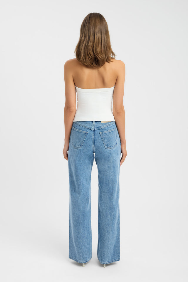 back Nala Halter Tank Kookai Fitted Scoopneck Sleeveless Womens-Blouse 