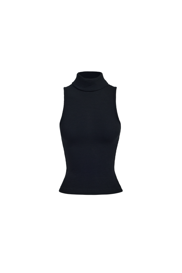 Callie Core Tank Kookai Fitted High-neck womens-singlets 