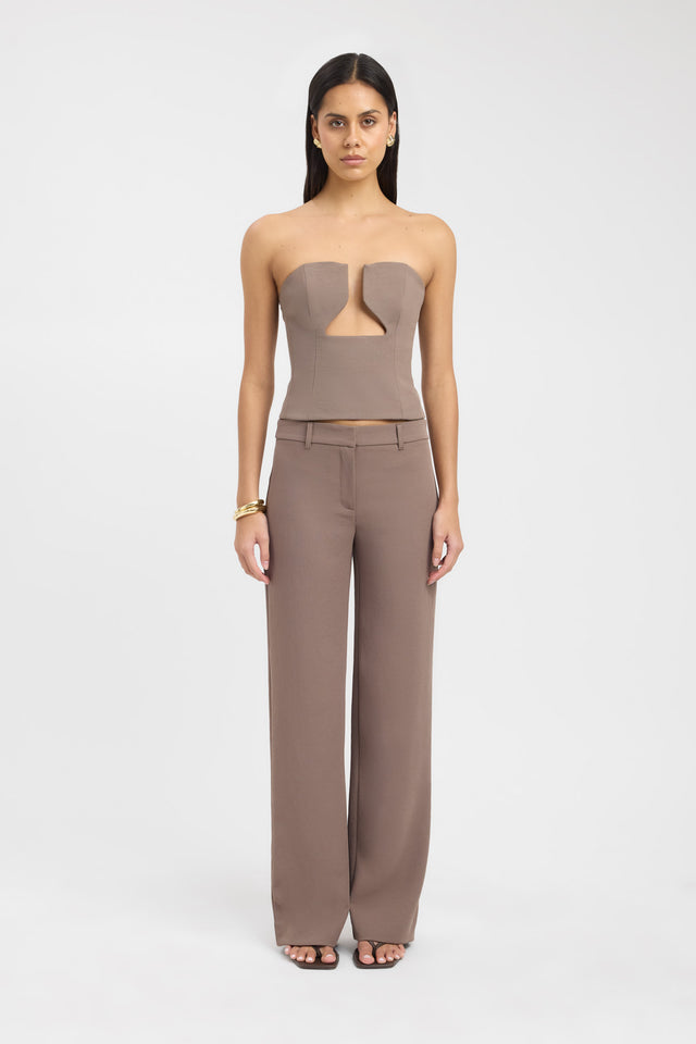 front Ariel Low Rise Pant Kookai relaxed Low-rise womens-regular-pants 