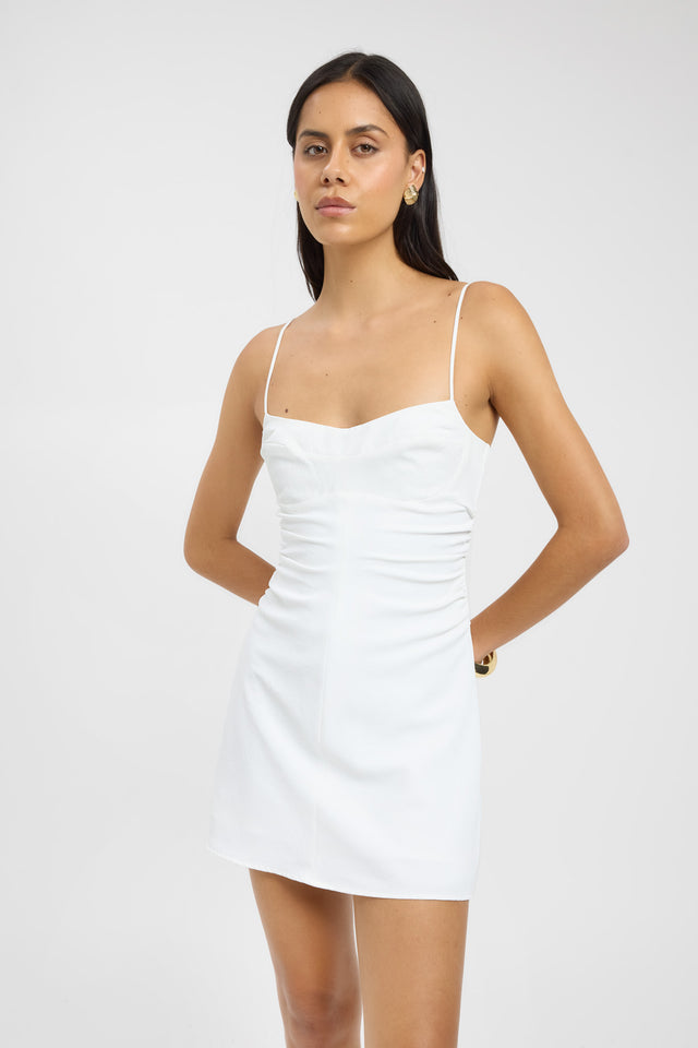 Opal Cinch Mini Dress KOOKA Australia Opal Cinch Mini Dress KOOKA Australia