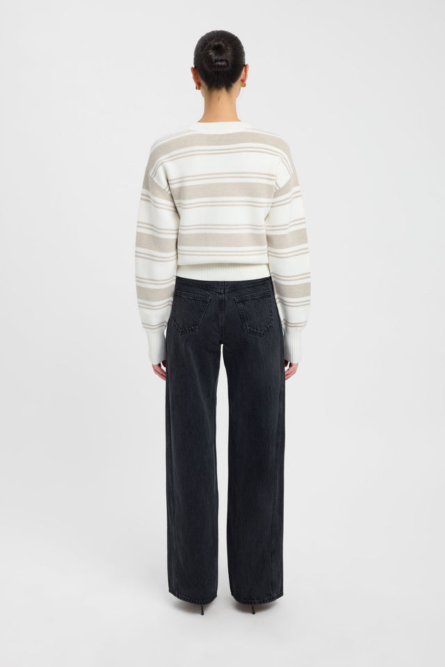 Dalton Stripe Crew Jumper