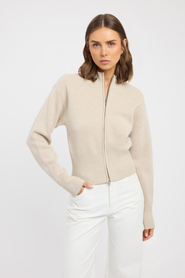 Dalton Zip Cardigan