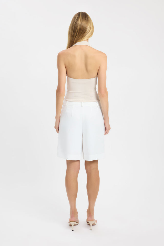 back Alexia Top Kookai Fitted V-neck Sleeveless Womens-Blouse 