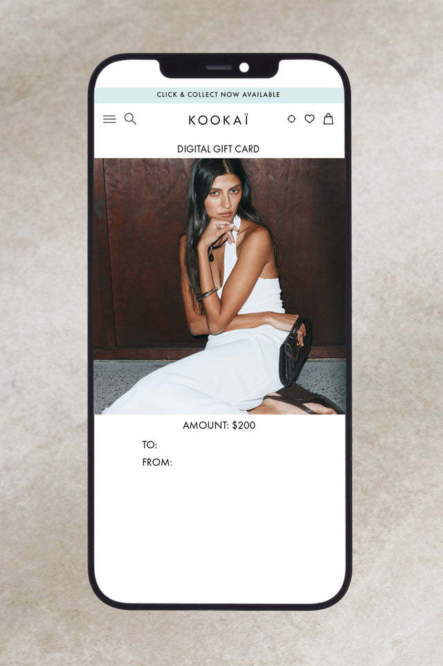 Digital Gift Card