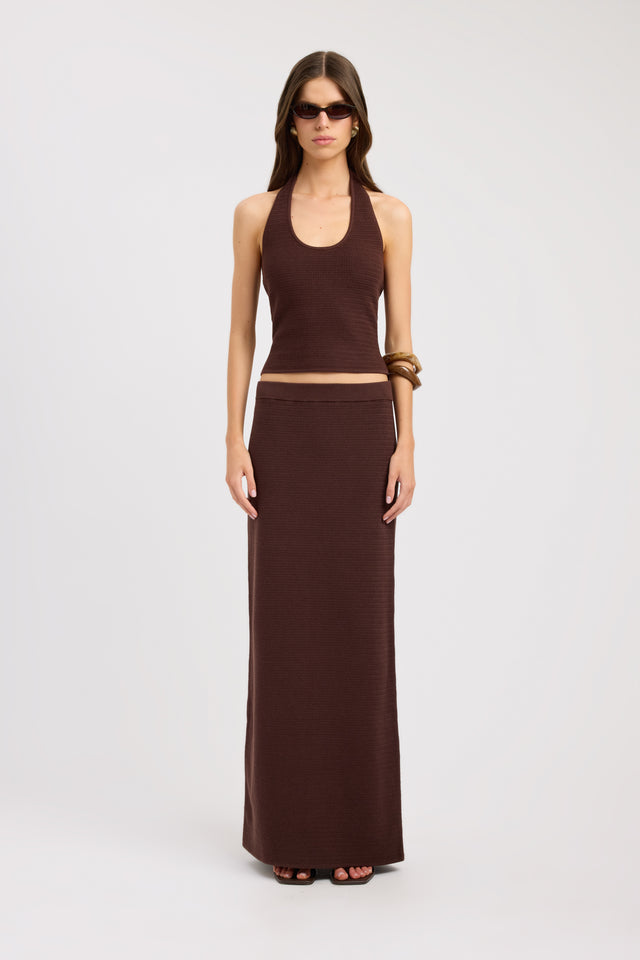 front Florida Maxi Skirt Kookai Straight Maxi womens-skirts 