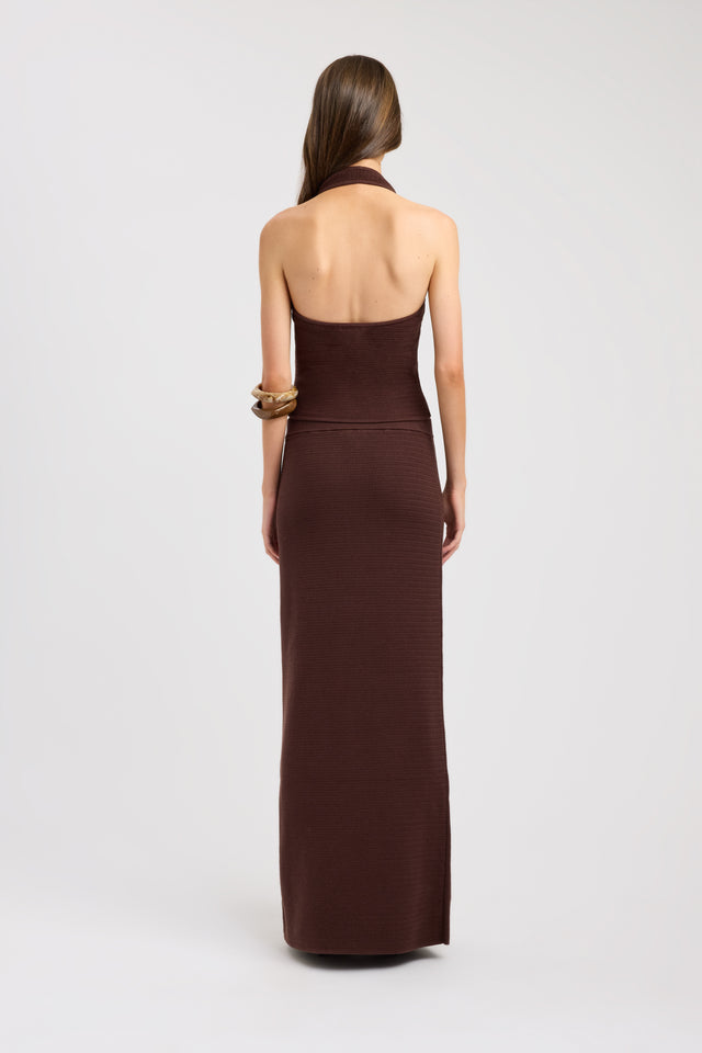 back Florida Maxi Skirt Kookai Straight Maxi womens-skirts 