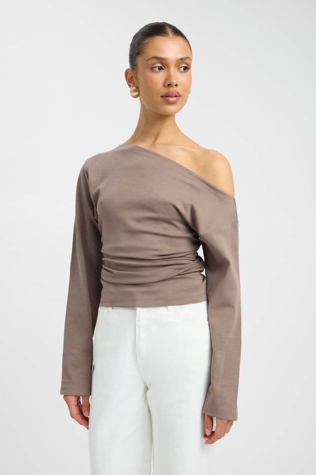 Nova Off Shoulder Long Sleeve Top