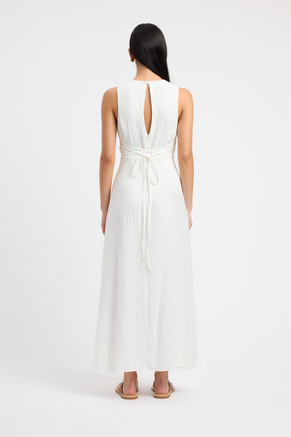 Buy Hayman Deep Vee Dress White Online | Australia