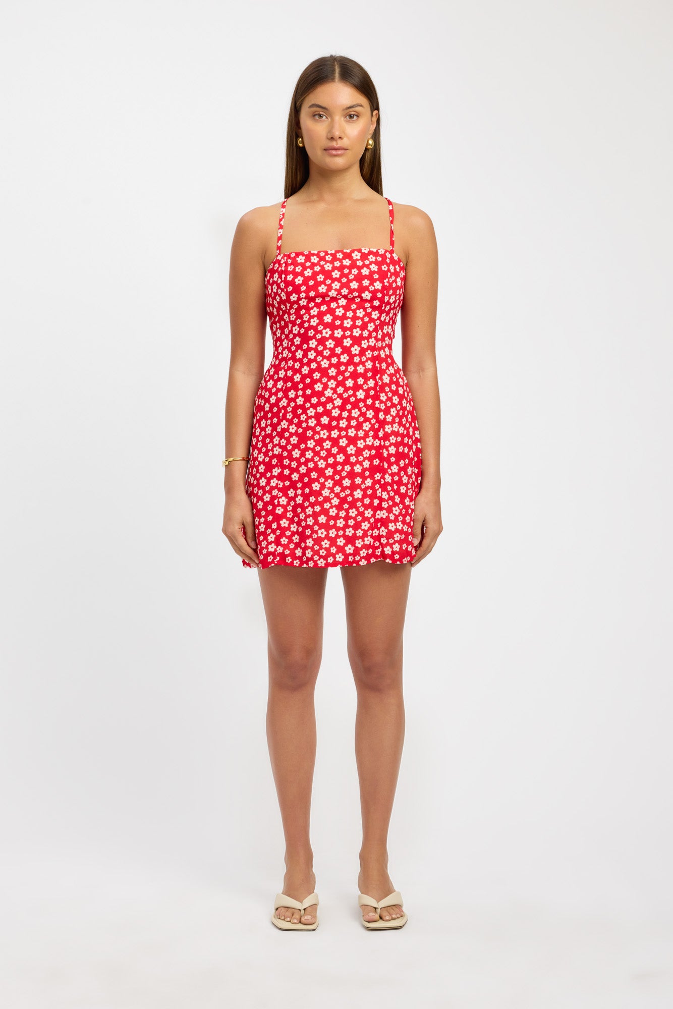 Scarlet Cross Back Dress – KOOKAÏ Australia