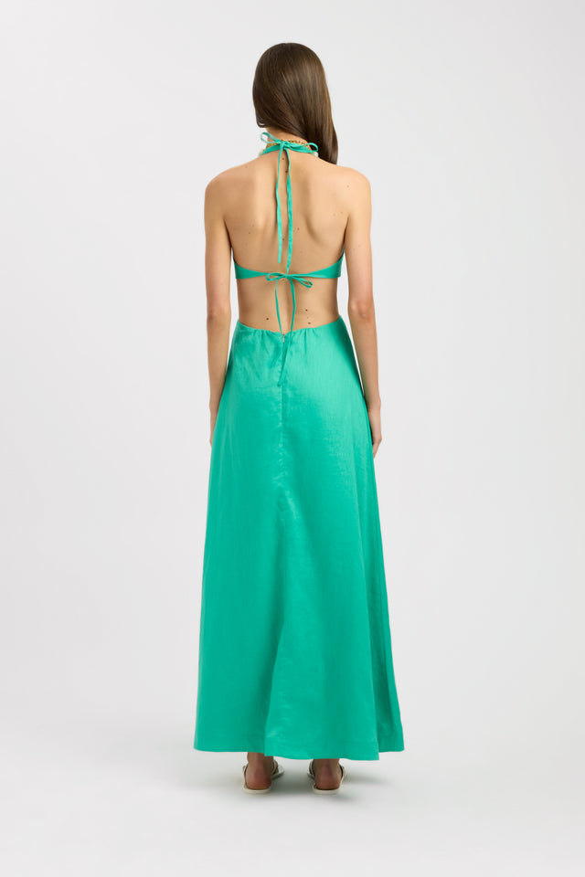 Tahiti Cut Out Halter Dress  KOOKA Australia