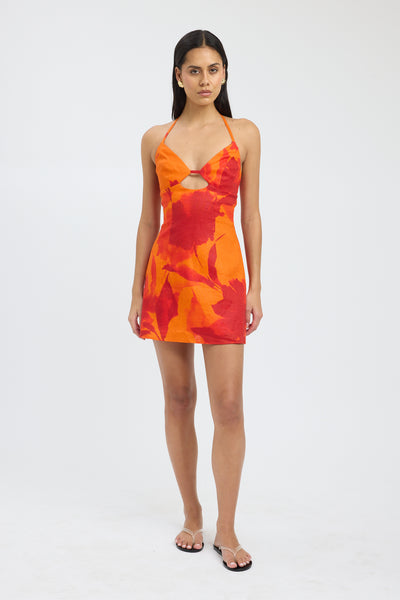 kookai orange midi dress Kaia Mini Dress – KOOKAÏ Australia