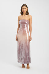 Limy Strapless Maxi Dress