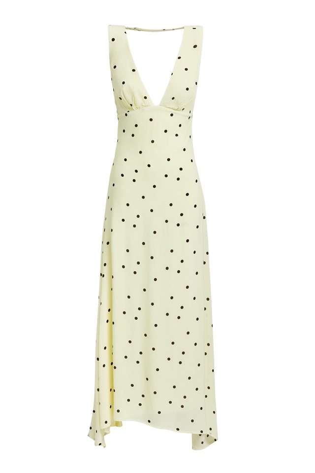 Sofia Maxi Dress Kookai Aline Maxi Fitted Plungeneck womens-dresses 