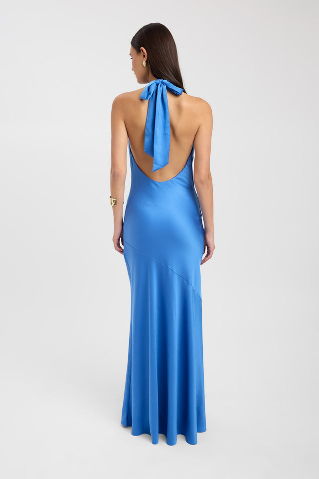 cowl neck formal dress australia GABRIELLA COWL MAXI DRESS - BLACK