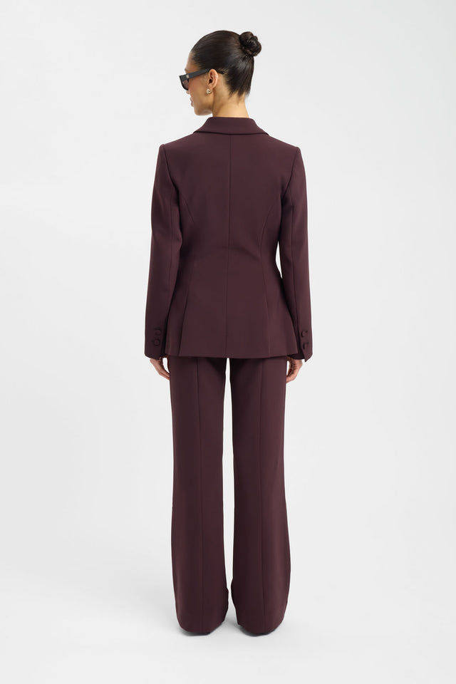 back Alto Cinched Blazer Kookai Long sleeve Blazer Full length womens-coats-and-jackets 