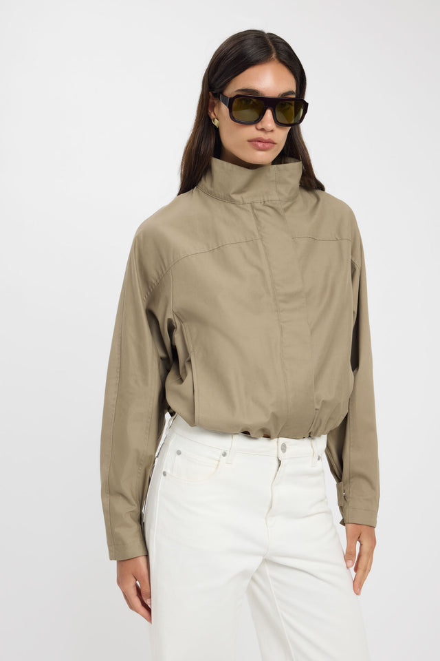 front Spencer Spray Jacket Kookai Long sleeve Regular Short womens-coats-and-jackets 