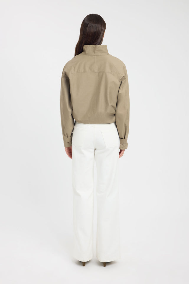 back Spencer Spray Jacket Kookai Long sleeve Regular Short womens-coats-and-jackets 
