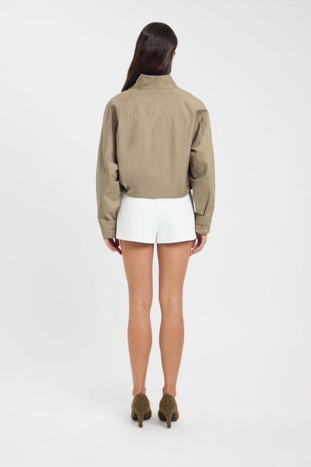 back Spencer Spray Jacket Kookai Long sleeve Regular Short womens-coats-and-jackets 