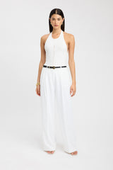 Lola Lace Up Halter Top