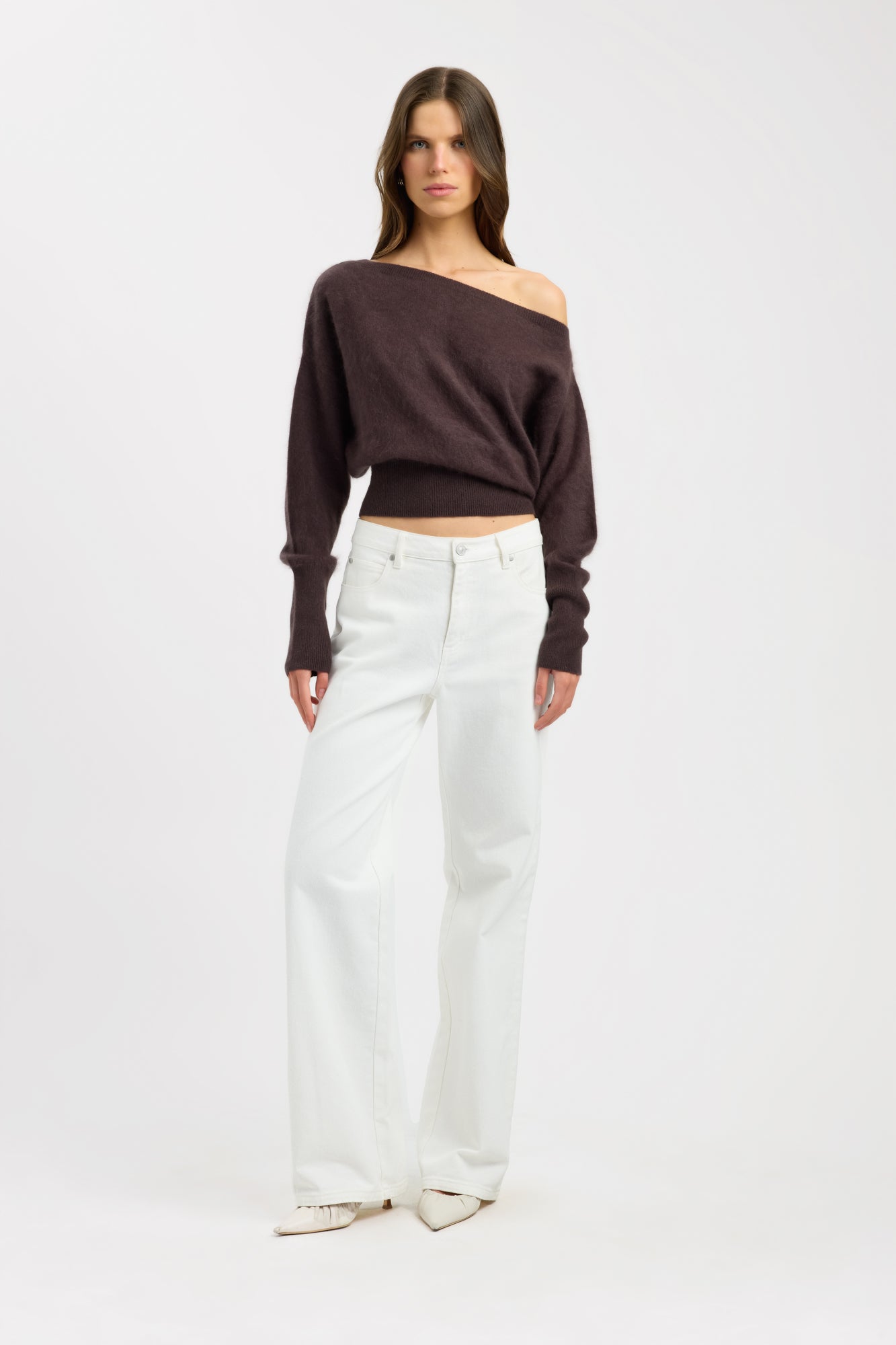 Kookai Geneva One Shoulder Jumper
