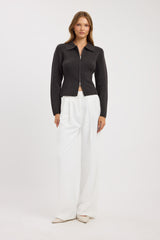 Ziggy Zip Knit Cardigan