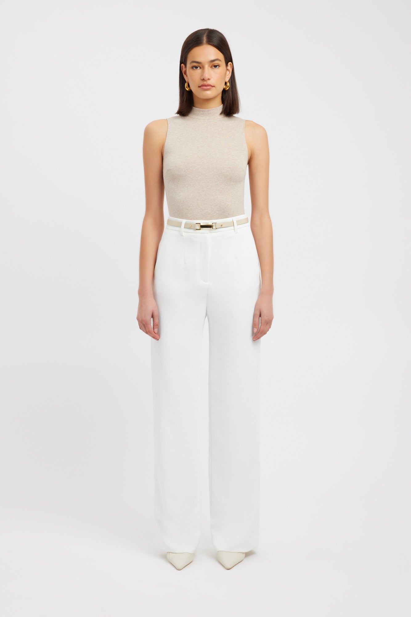 Buy Oyster Tailored Pant Natural White Online