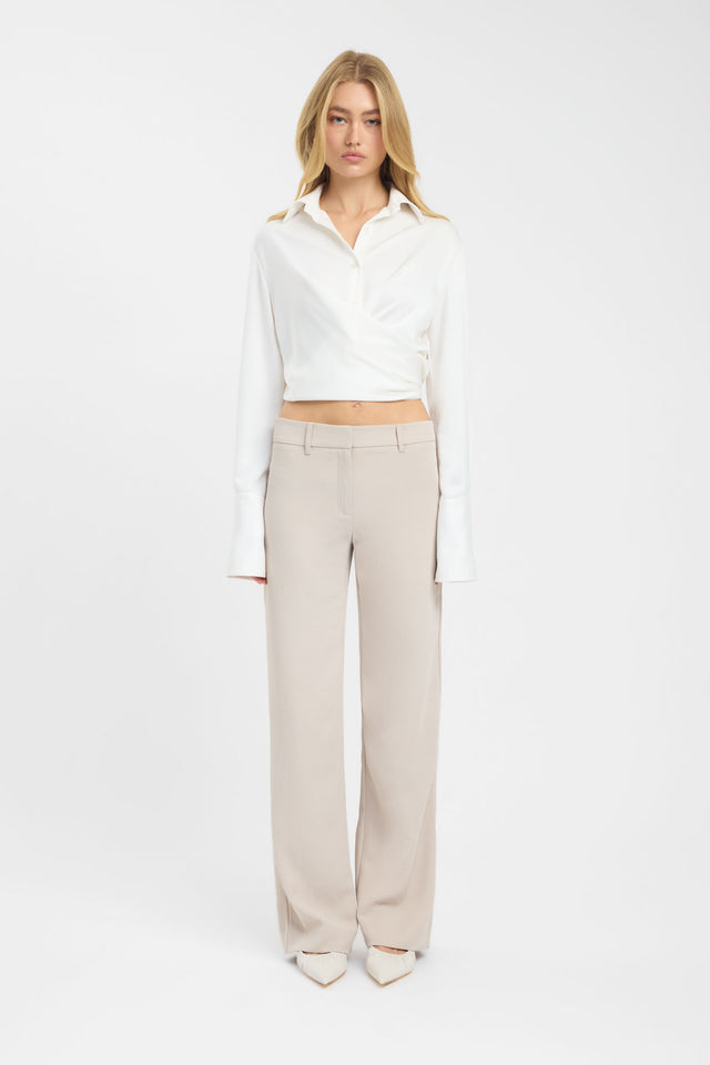 front Ariel Low Rise Pant Kookai relaxed Low-rise womens-regular-pants 