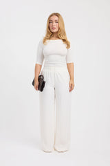 Maria Elastic Pant - Petite