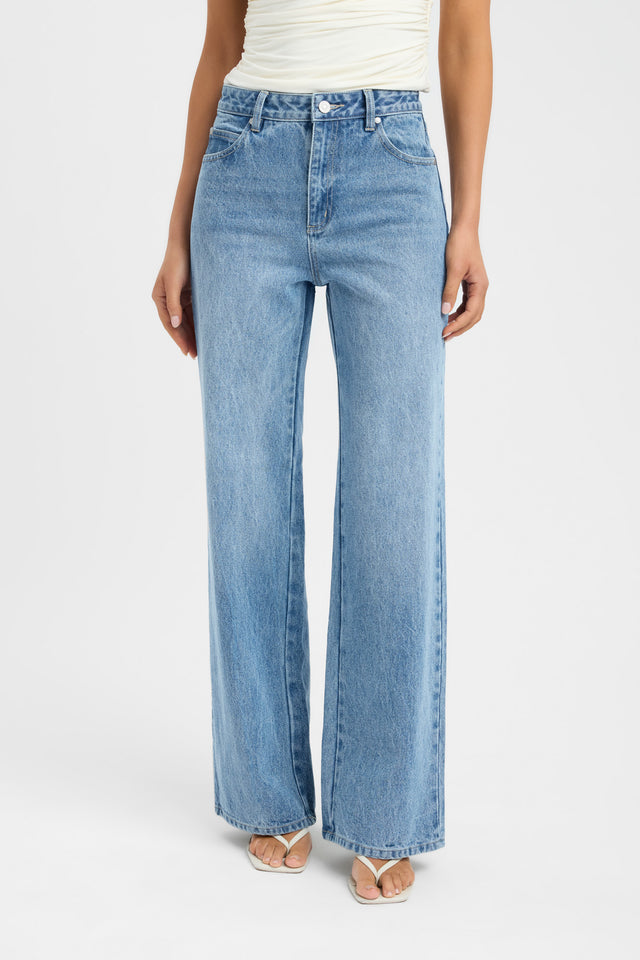 front Kai Straight Leg Jean Kookai Regular Mid-rise womens-regular-pants 