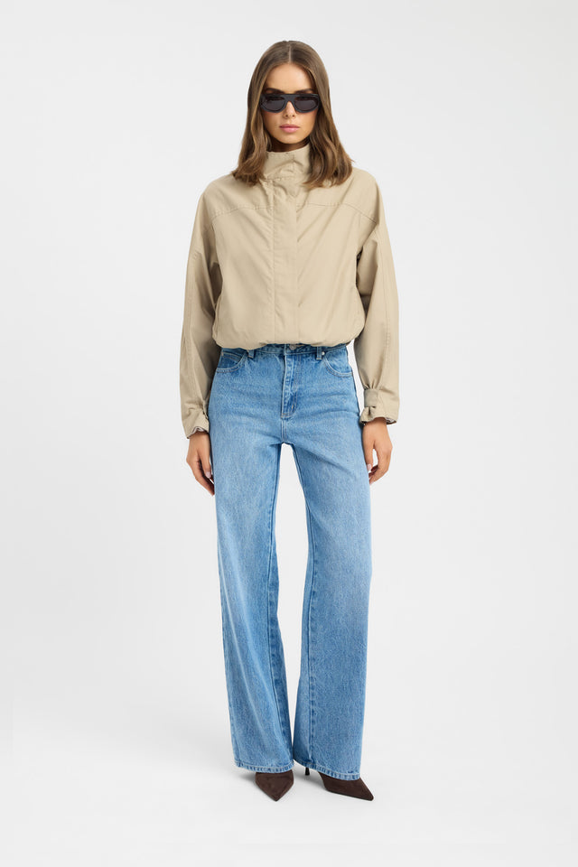 front Kai Straight Leg Jean Kookai Regular Mid-rise womens-regular-pants 