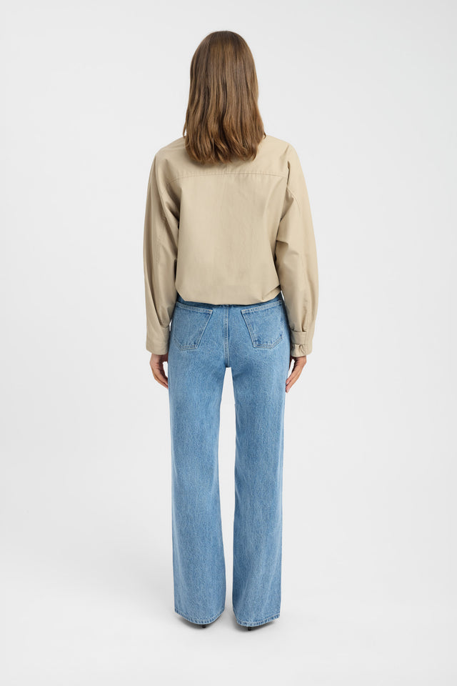 back Kai Straight Leg Jean Kookai Regular Mid-rise womens-regular-pants 