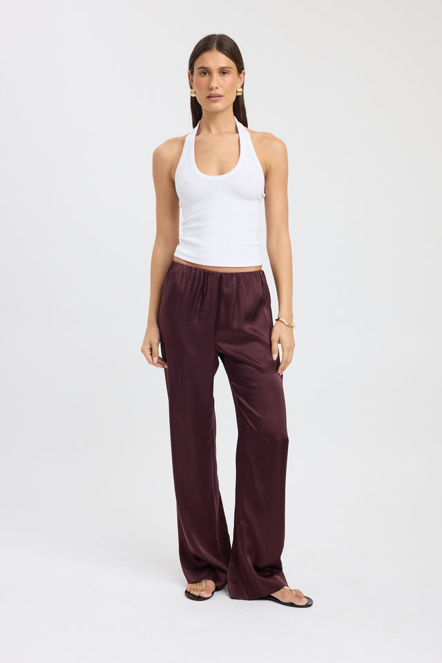 front Monty Gathered Pant Kookai relaxed High-rise womens-regular-pants 