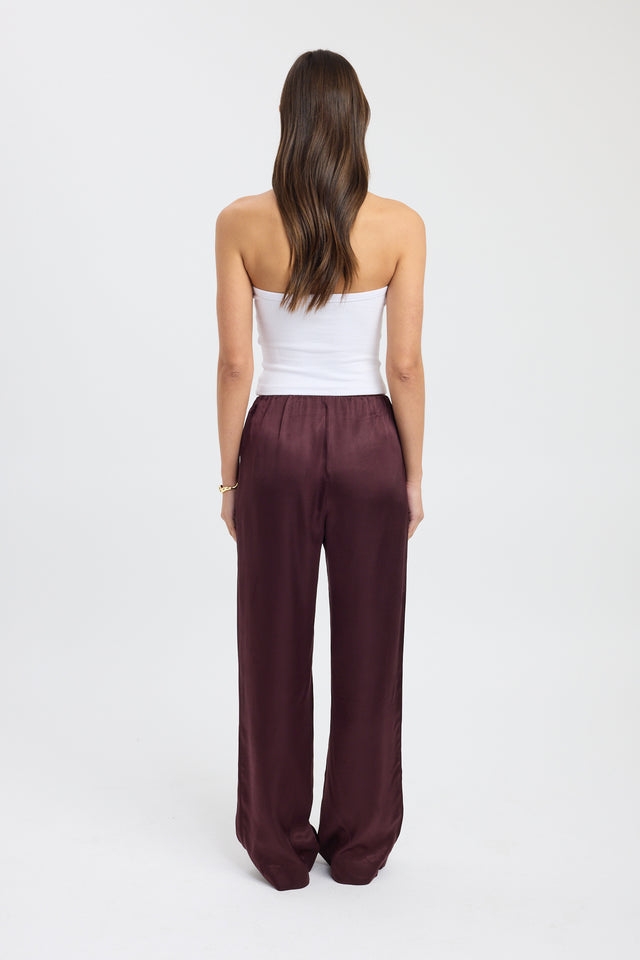 back Monty Gathered Pant Kookai relaxed High-rise womens-regular-pants 