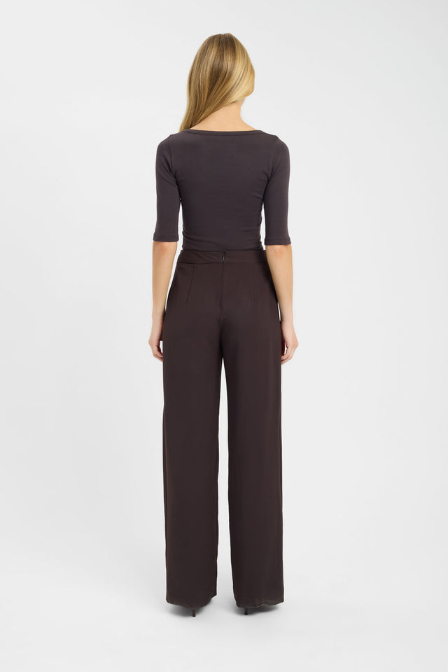 back Opal D Ring Pant Kookai Wide-leg High-rise womens-regular-pants 